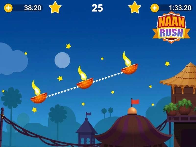 Naan Rush Game Screenshot